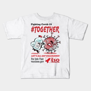 Fighting Covid Kids T-Shirt